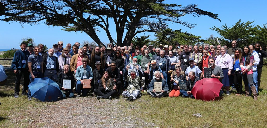 Group photo of AMW participants 2018